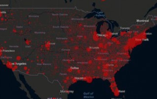 美国新冠肺炎确诊病例超52万 死亡病例超2万