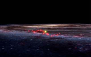 恒星形成气体的神秘“波”可能是银河系中最大的结构