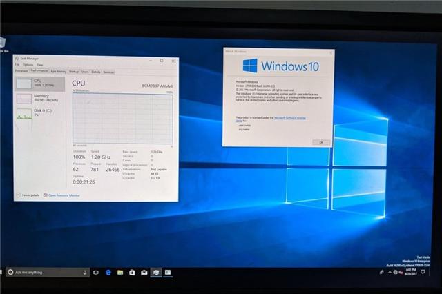 树莓派4刷入Windows 10 ARM，CPU性能被榨干-第1张图片-IT新视野