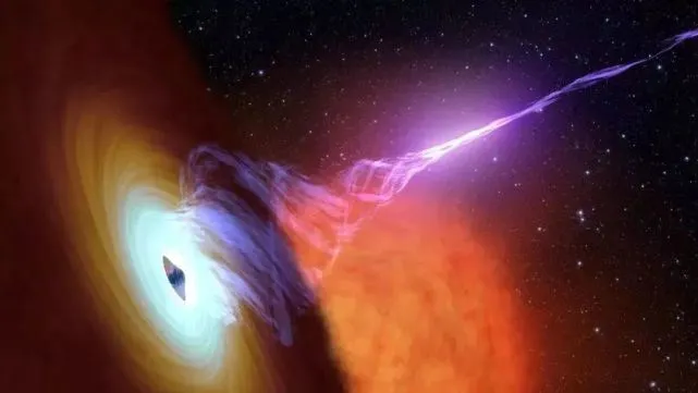 发现100亿光年外，黑洞喷流磁场快速变化，产生了伽马射线-第2张图片-IT新视野