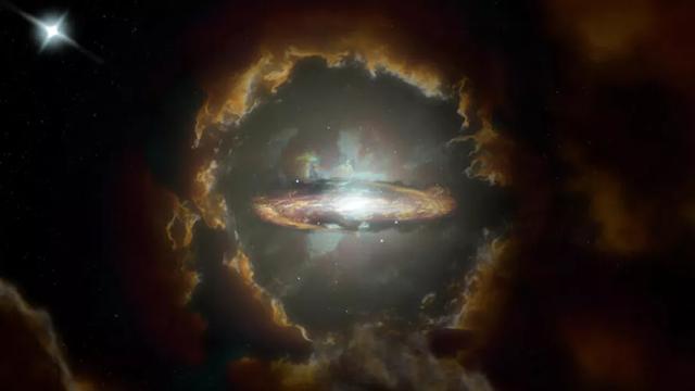 天文学家发现了隐藏在宇宙深处的最古老的盘状星系-第1张图片-IT新视野